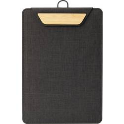 Sigel KB221 Speisekarten-Klemmbrett DIN A5 Dunkelgrau, Beige (B x H) 165 mm x 235 mm
