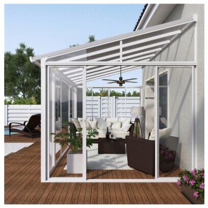 Canopia by Palram Palram - Canopia Sanremo Udestue 3x4,25 M, Hvid