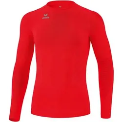 ERIMA Herren Unterhemd ATHLETIC longsleeve function, Größe S in Rot Rot