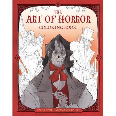 The Art of Horror Coloring Book, Taschenbuch von , Insight Editions USA