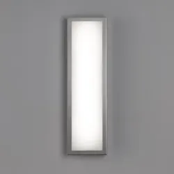 Helestra SCALA A18454.86 LED-Wandleuchte 13 W 3000 K Warmweiß, Edelstahl geschliffen, 840 lm, IP44, nicht dimmbar