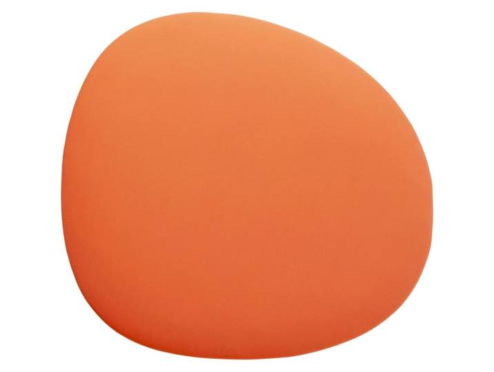 Étagère murale à porte orange
