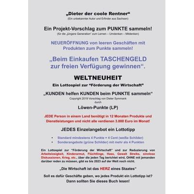 Beim Einkaufen Taschengeld zur freien Verfügung gewinnen, Taschenbuch von Dieter der coole Rentner, Bookmundo, 978-94-037-1153-9