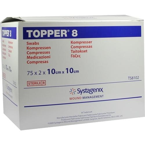Solventum Germany GmbH Topper 8 Kompr.steril 10x10 cm 08821251