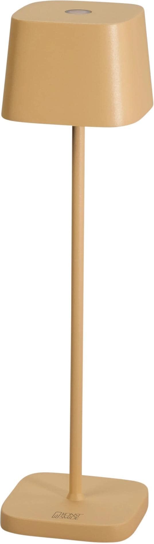 KONSTSMIDE Tischleuchte "Capri LED 2700/3000K, Dimmbar", braun (hellbraun), Leuchten, Tischleuchte hellbraun Einheitsgröße