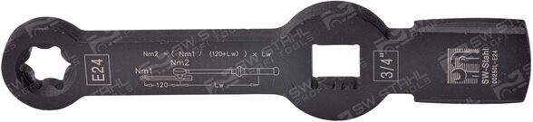 Swstahl Schlagringschlüssel 00250l-E24