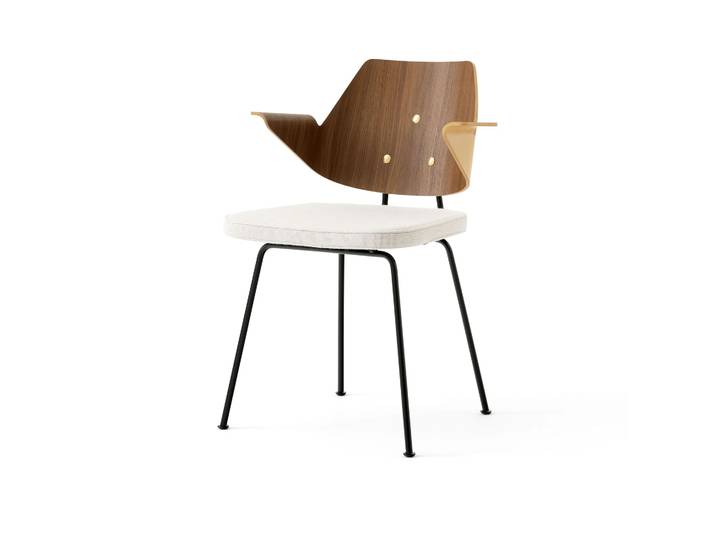 &Tradition RFH RD7 Armlehnstuhl Walnut-Beech-Offwhite