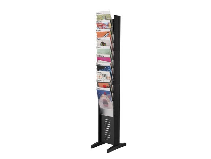 Paperflow Présentoir EasyDisplay - 10 cases - Noir