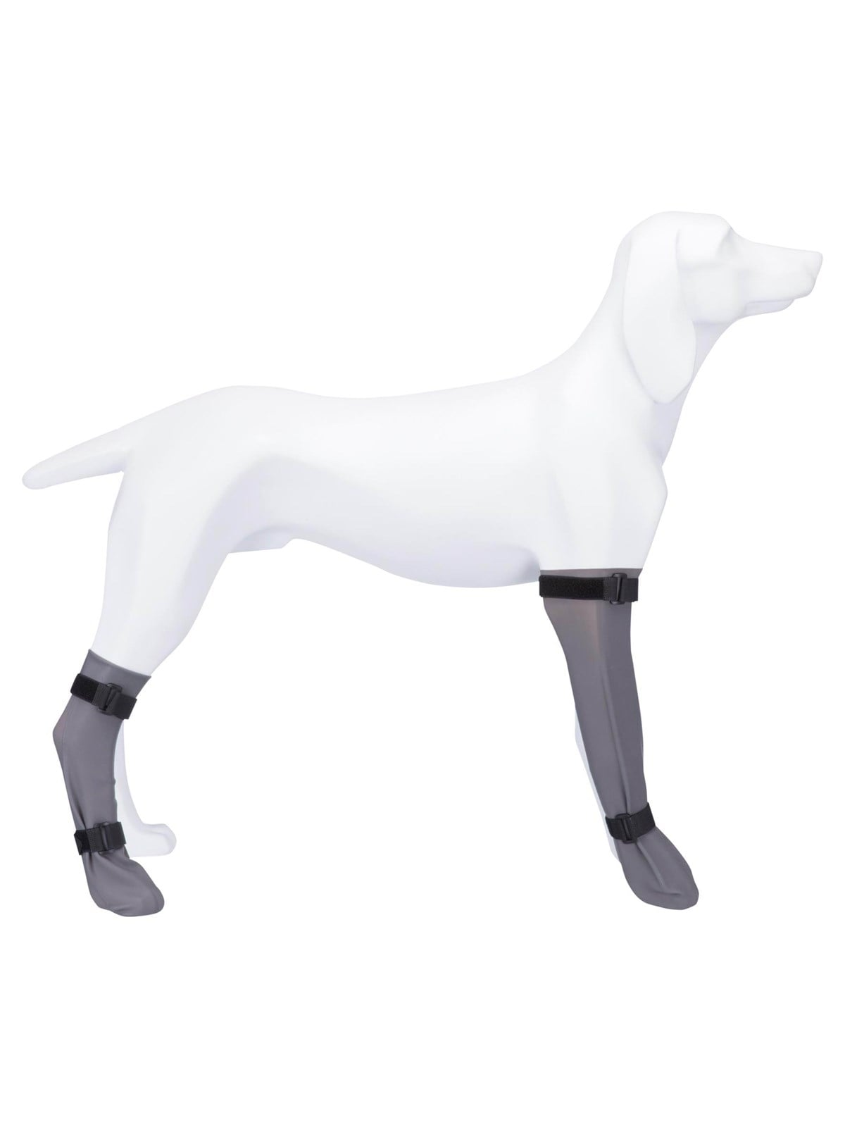 Trixie Protective Sock silicone S: 6 cm/30 cm grey
