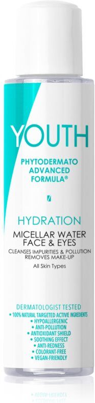 YOUTH Hydration Micellar Water Face & Eyes cleansing micellar water for face and eyes 100 ml