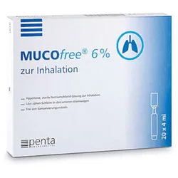 MUCOfree 6% zur Inhalation 20X4 ml Lösung für einen Vernebler