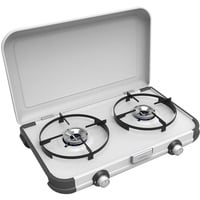 Camping Kitchen 2 DE, Gaskocher grau, für wiederbefüllbare Gasflaschen