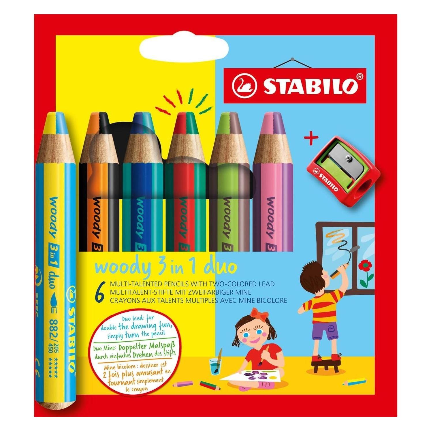 Stabilo Woody (6x) (8826-2)