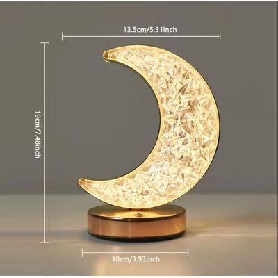 Uplift Treasures Rechargeable LED Ambient Bedside Lamp style E