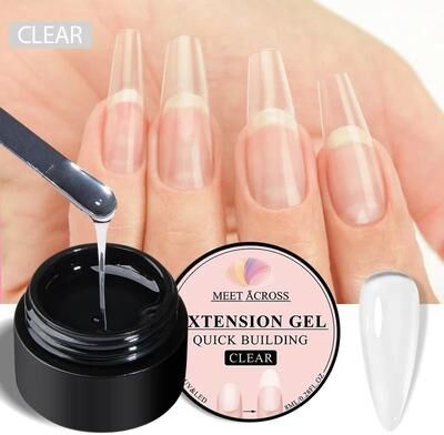 Uplifted Finds MEET ACROSS Milk White Quick Extension Gel s00715