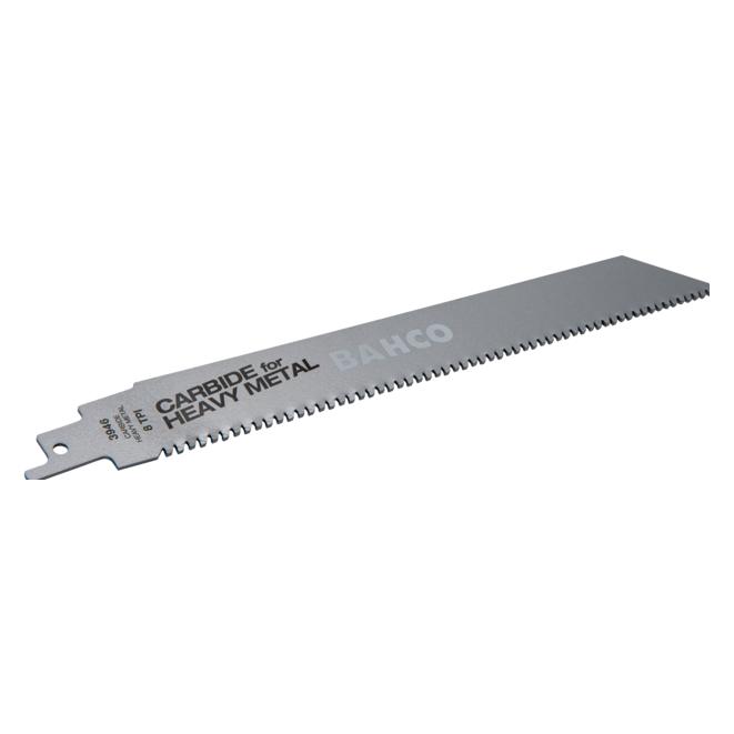 Bahco Hartmetallbestückte Säbelsägeblätter für Schwermetall - 8 TPI 150 mm (3946-150-8-HST-1Pbahco)