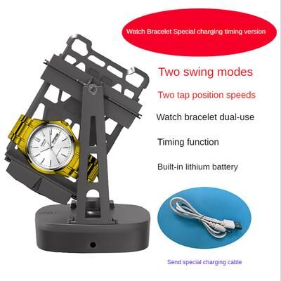 Youfap Market Self Winding Automatic Watch Winder, Mechanical Rotomat Wind Up Device, Small Watch Shaker For Watches rechargeable