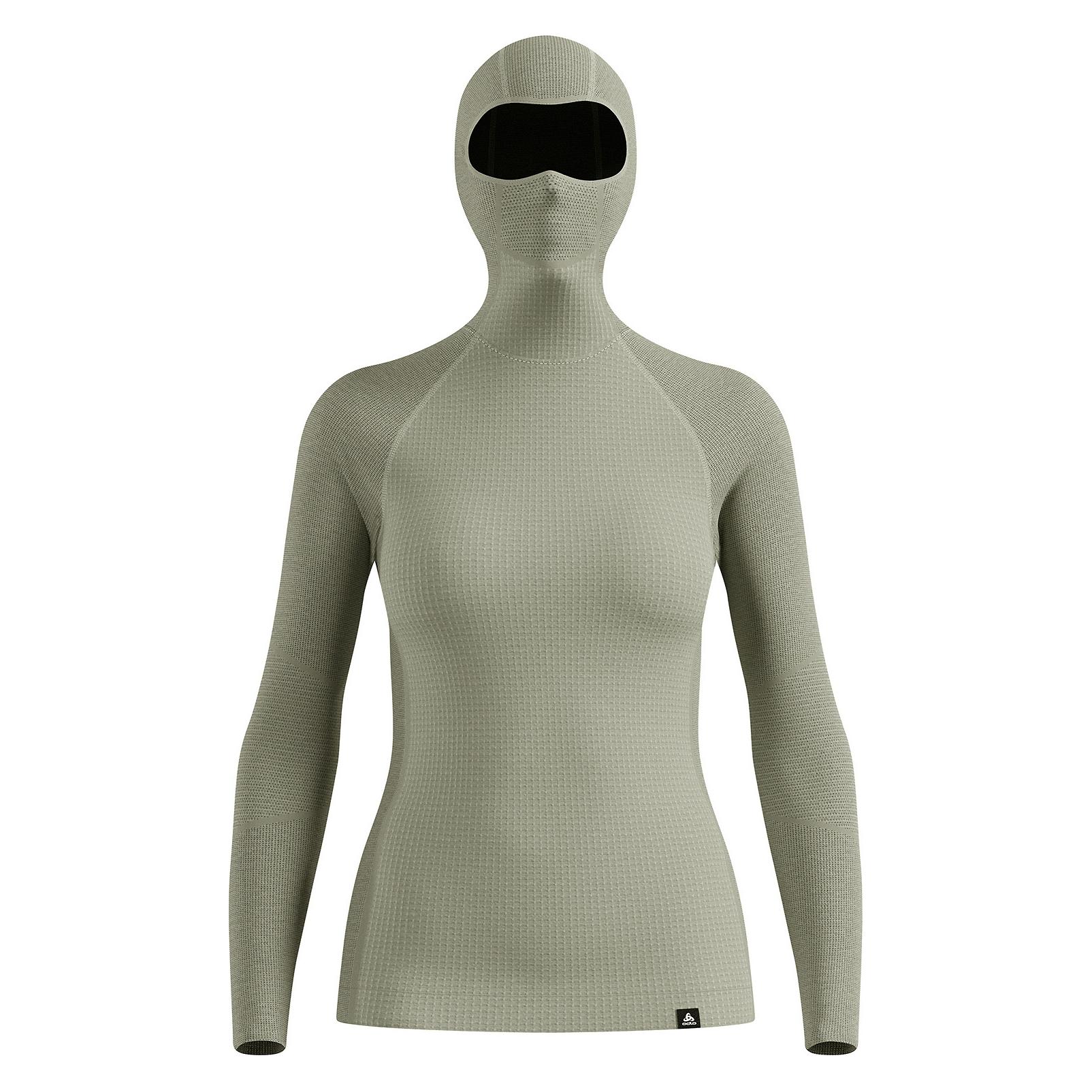 Odlo Seamless Performance Wool Funktionsshirt mit Gesichtsschutz (L) (11233110876L)