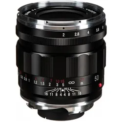 Voigtländer APO-Lanthar 50mm f/2 VM (M-Bajonett, Vollformat), Objektiv, Schwarz