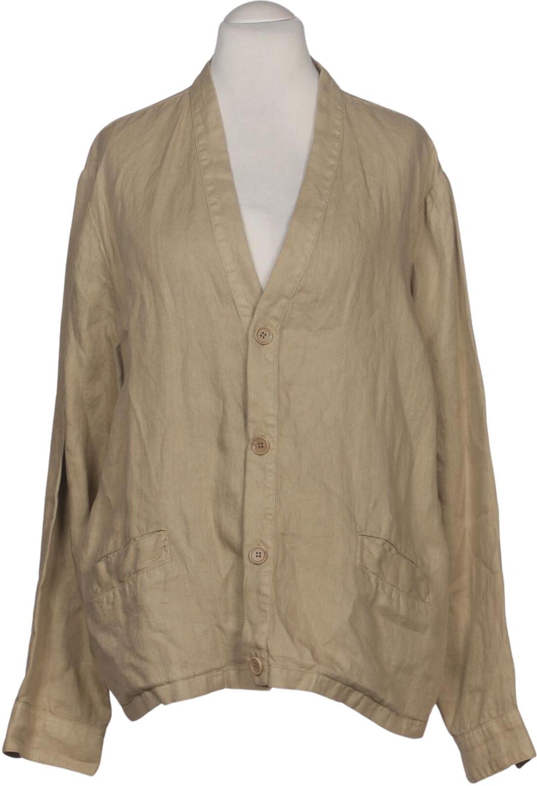 Aspesi Damen Blazer, Beige, Gr. 4Xl, Hanf - Second Hand