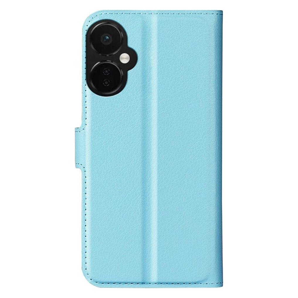 Cover-Discount OnePlus Nord CE 3 Lite - Leder Etui Hülle hellblau (OnePlus Nord CE 3 Lite) (660130548D)