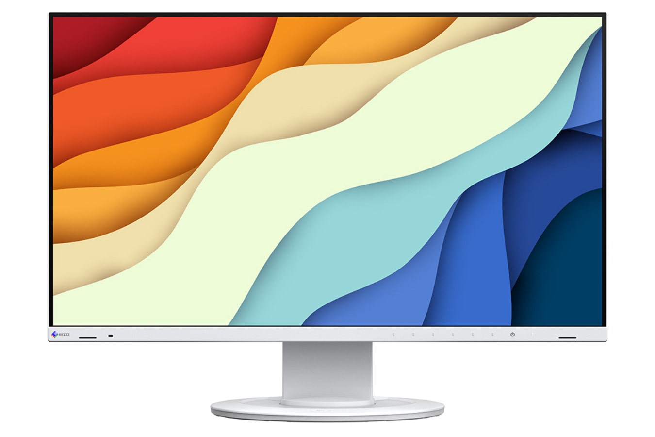 EIZO Flexscan EV2400R-WT 23.8 Zoll Full HD IPS 16:9 100 Hz Office Monitor DP/HDMI