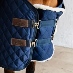 Brusterweiterung KY Brusteinsatz, Fell navy ONESIZE