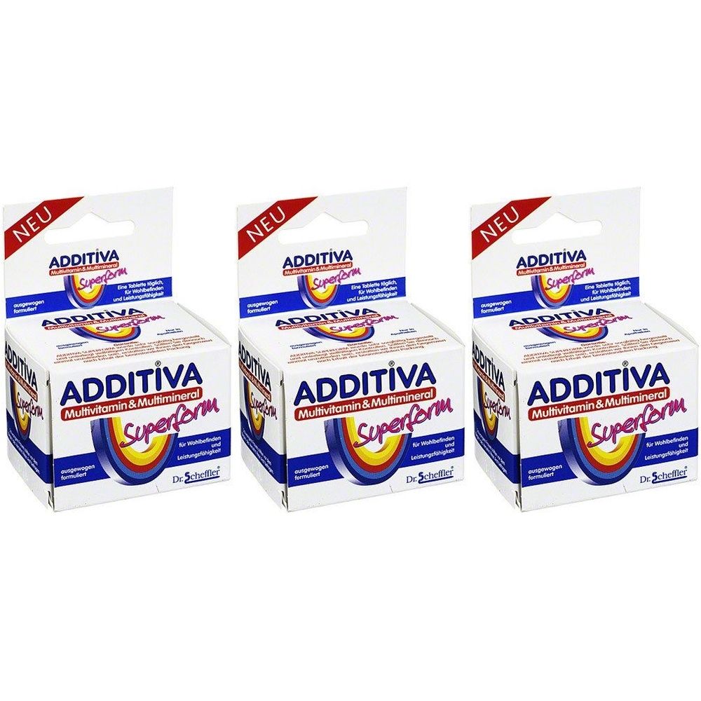 Additiva Superform Filmtabletten 3x 3x30 St