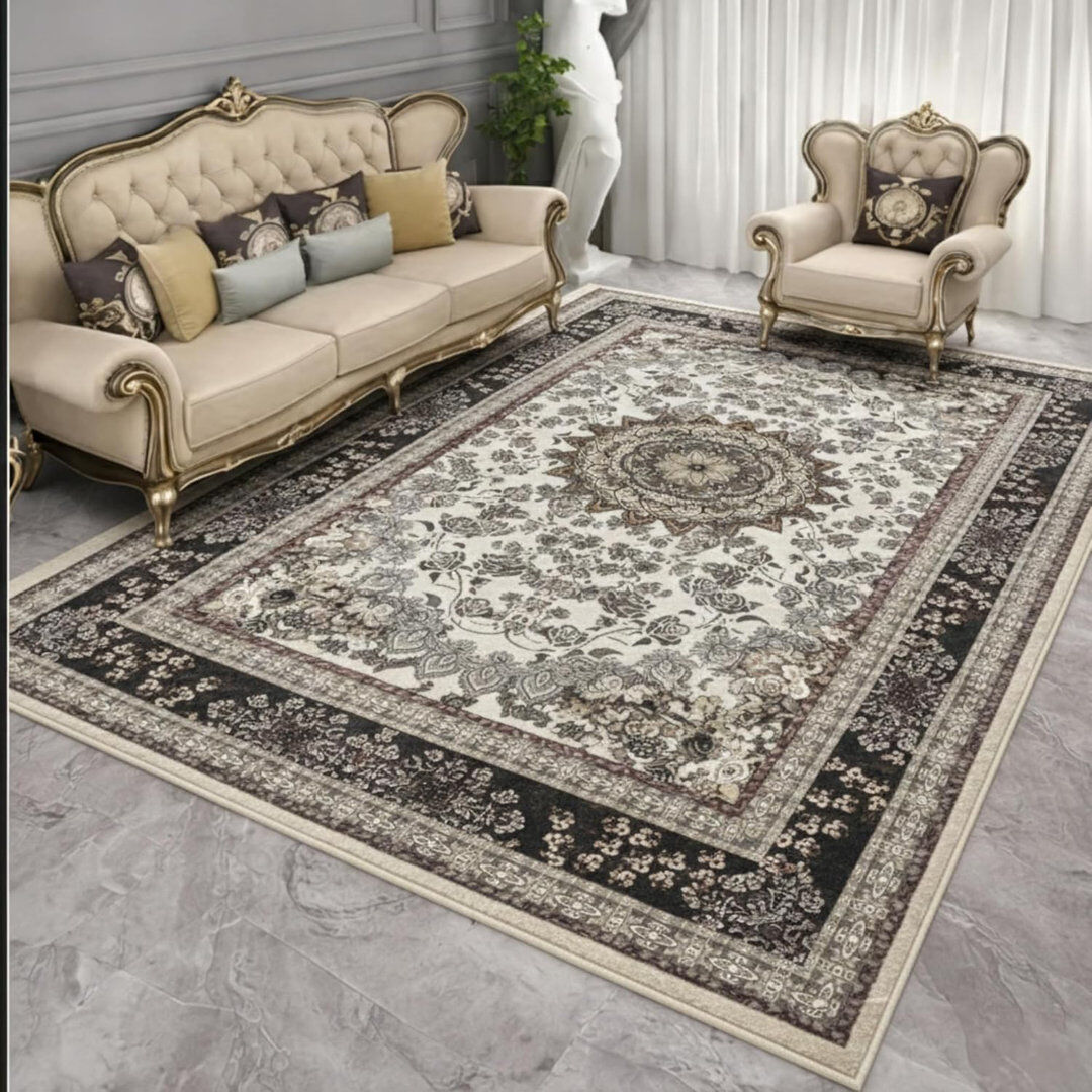Corrigan Studio Markwart Beige Rug Beige Rectangle 200 x 290 cm