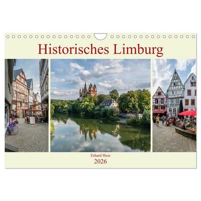 Historisches Limburg (Wandkalender 2026 DIN A4 quer), CALVENDO Monatskalender