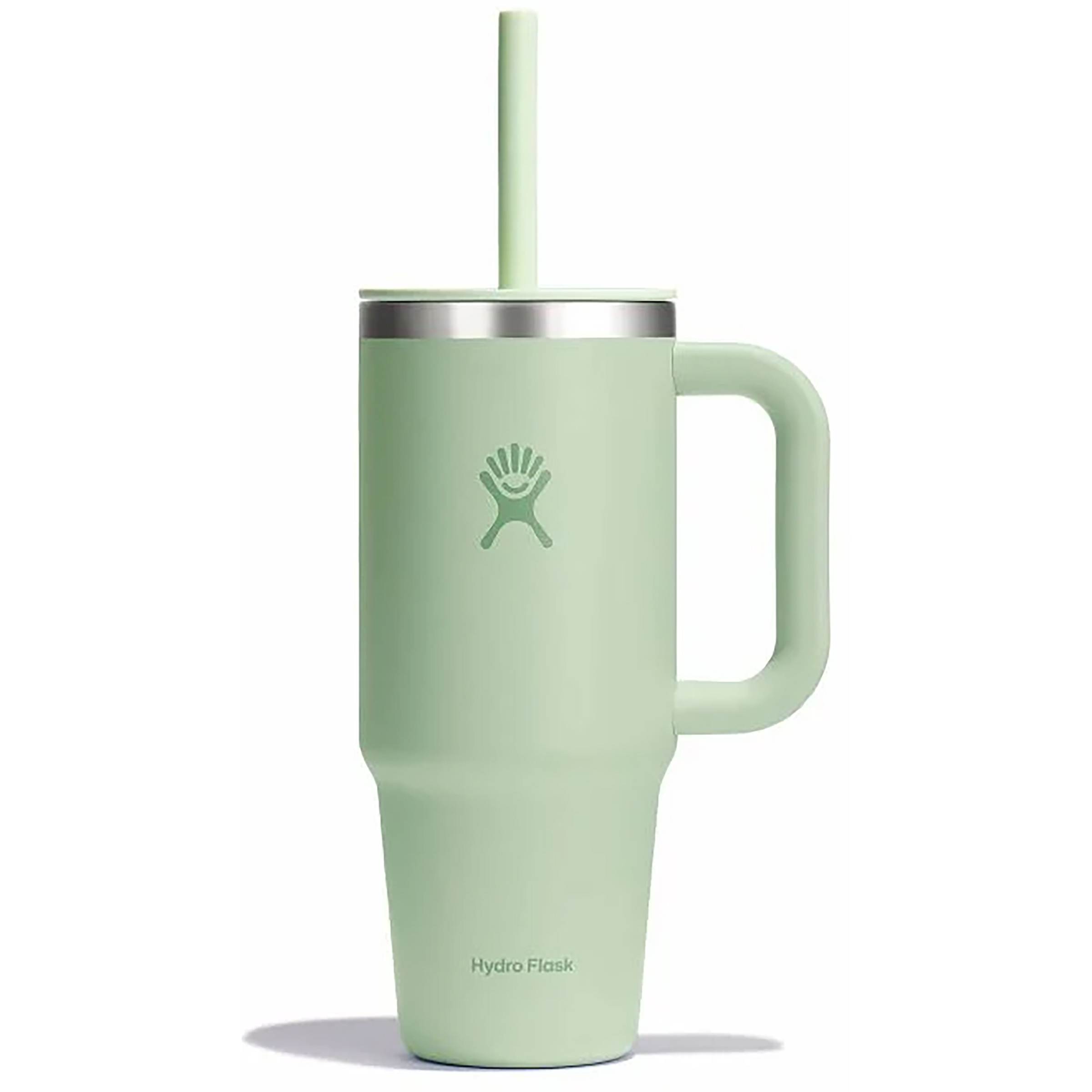 Hydro Flask 24oz All Around Travel Tumbler Isolierbecher Isolierflaschen gruen Größe 0.71L Camping