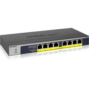 Netgear Switch GS105PP-300EUS, unmanaged, 5-Port, 1 Gbit/s, 4x PoE+