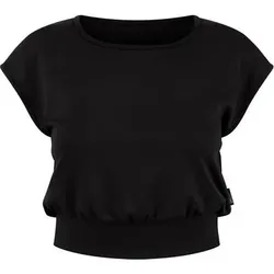 SMILODOX Crop Top Jorina, Größe L in Schwarz Schwarz
