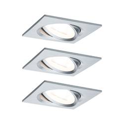 Paulmann 93438 Einbauleuchte 3er Set 19.5 W Aluminium (gedreht)