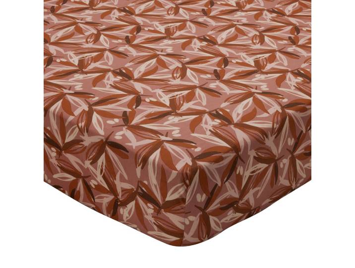 Drap-housse en coton multicolore 160x200x28cm