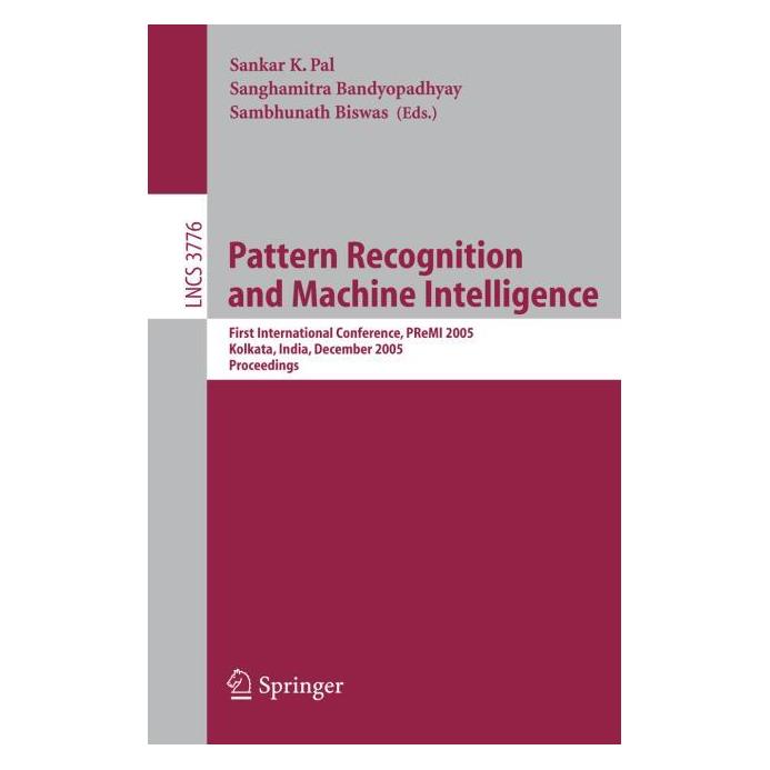 Springer Pattern Recognition and Machine Intelligence (Englisch, Softcover, K Pal, Sankar Biswas) (63514967)