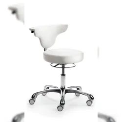 Mayer Sitzmöbel, Funktionsdrehstuhl 1252, Kunstleder Weiß