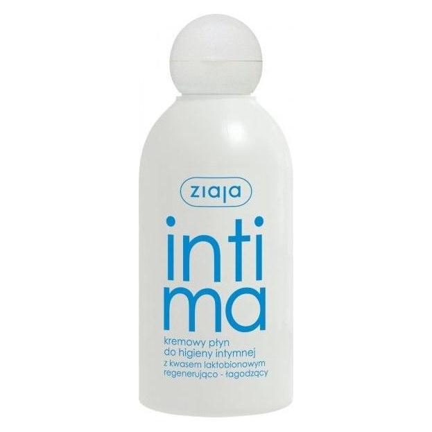 Ziaja Intima Creamy Liquid For Intimate Hygiene From Lactosonic Acid Regenerating And Soothing (Intimwaschlotion, 200 ml) (5901887018711)