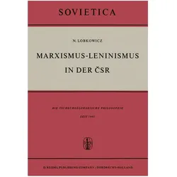 Marxismus-Leninismus in der CSR, Fachbücher von Nikolaus Lobkowicz