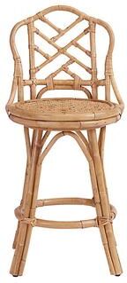 Hattie Swivel Counter Stool - Ballard Designs