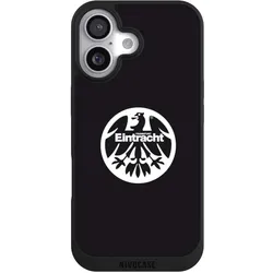 Nivocase Handyhülle für Apple iPhone 17 Hülle NIVOpure Case Schwarz Adler Eintracht Frankfurt Logo (Apple iPhone 17), Smartphone Hülle, Schwarz