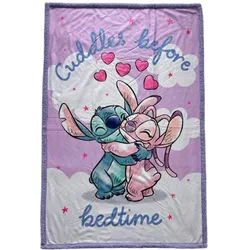 Homadict, Decke, Stitch Et Angel Calin (150 x 150 cm)