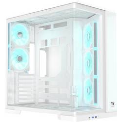 Thermaltake Arcus 380 TG Curved White Midi-Tower PC-Gehäuse Weiß Seitenfenster CA-11Z-00M6WN-00