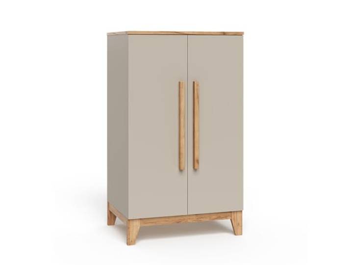 VitaliSpa Kinderkleiderschrank Malia, Cashmere/Artisan, 70 x 120 cm zur Aufbewahrung von Kinderkleidung und kombinierbar