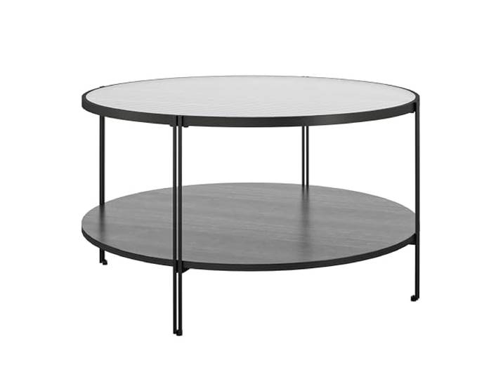 DHP Furniture Dorel Home Queer Eye Wainwright Couchtisch, Schwarze Eiche Einheitsgröße