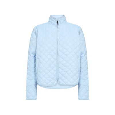 Outdoorjacke SOYACONCEPT "Soya Concept Jacket SC-BENETE", Damen, Gr. L, blau (6250 windsurfer), Obermaterial: 100% Nylon, Jacken Outdoorjacke
