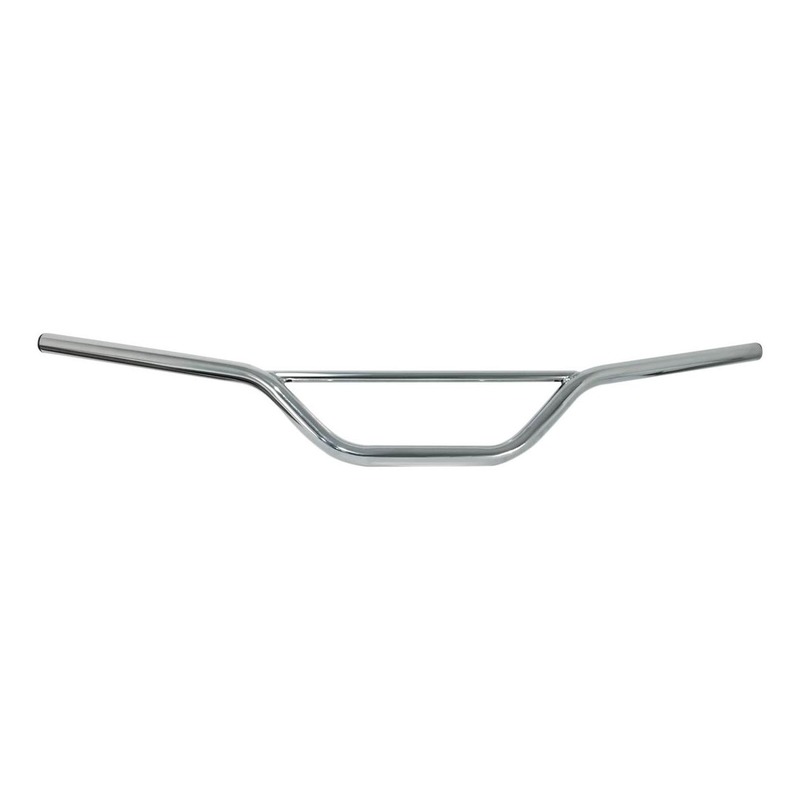 Guidon EMGO Scrambler chrome ø22mm