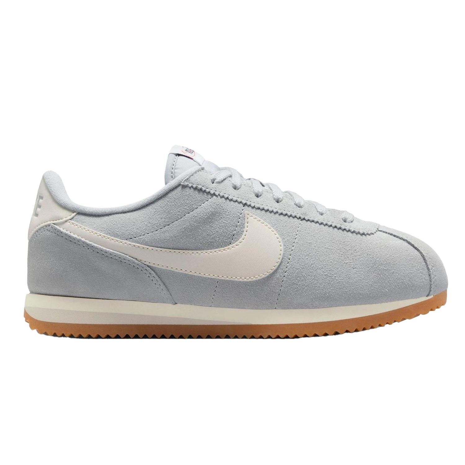 Nike - "Cortez" Sneaker für Damen, Wildleder (Rauch-Grau)