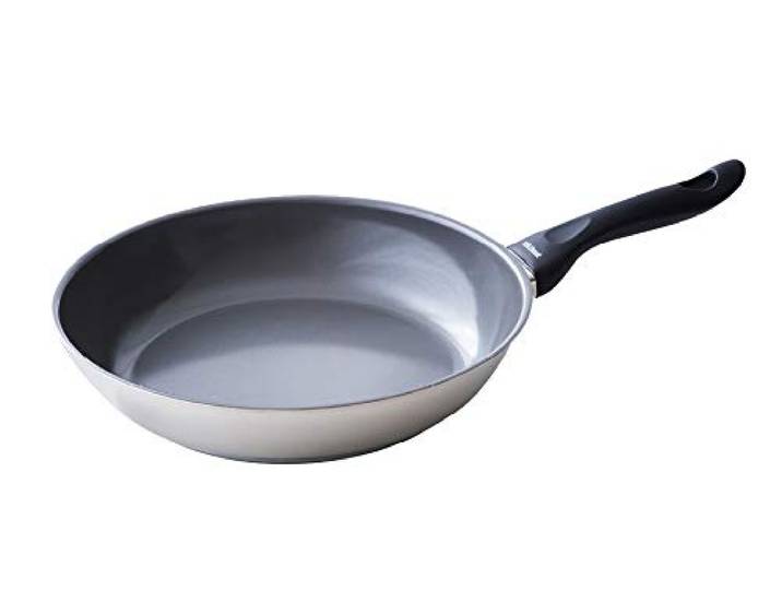 Kelomat, 1897-359, Keramika Pfanne, Edelstahlpfanne mit keramischer Antihaftbeschichtung, 26cm Durchmesser, 5.5 cm hoch, ohne Deckel