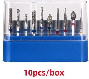 Uplift Essentials Dental Diamond Bur Kit With Storage Box For High Speed Handpiece fg 112